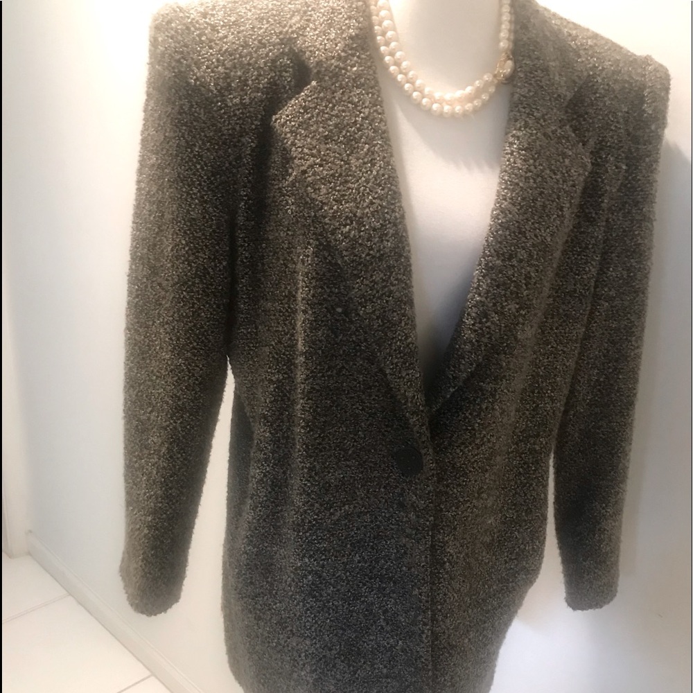 Vintage Town & Travel Tweed Blazer Size Small